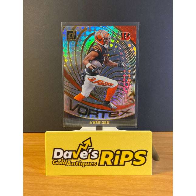 Ja’Marr Chase 2024 Donruss Optic Vortex #VOR-JCH Cincinnati Bengals