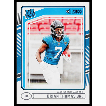 Brian Thomas Jr. 2024 Donruss #313 RC Jacksonville Jaguars