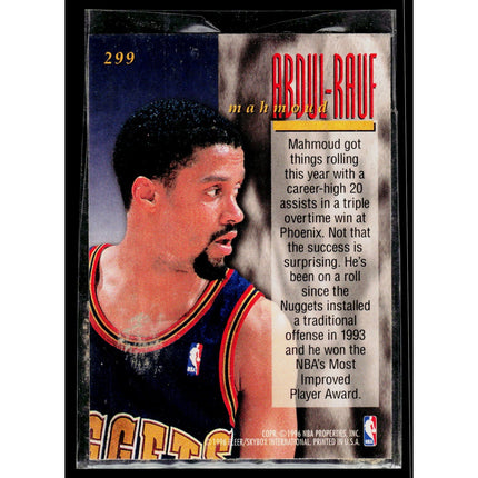 Mahmoud Abdul-Rauf 1995-96 Ultra #299 Denver Nuggets
