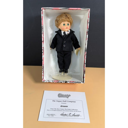 Vogue Ginny Groom Doll 8" #6HP331 Vintage Original Box