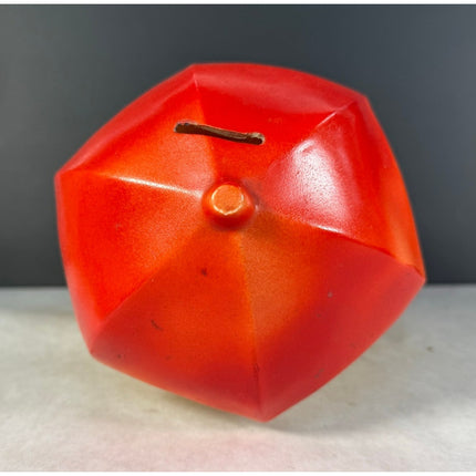 1971 Play Pal Plastics “For a Rainy Day” 11" Bank Vintage Coin Bank