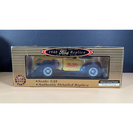 Golden Wheel 1940 Ford Pepsi-Cola Truck 1:18 Scale Diecast Replica OB
