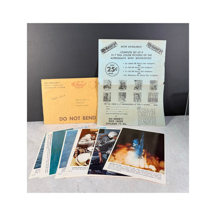 Oh Henry! NASA Moon Landing Premium – Complete Set – Vintage Space Collectible