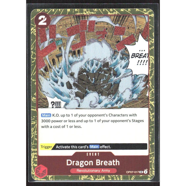 Dragon Breath (Pirate Foil) Premium Booster -The Best- Vol. 2 #OP07-017 Uncommon