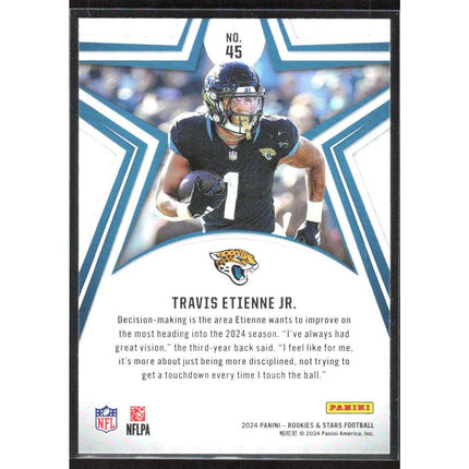 Travis Etienne Jr. 2024 Panini Rookies & Stars Longevity #45 Jaguars