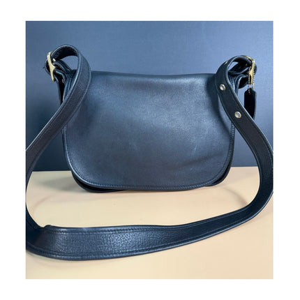 Vintage Coach Patricia’s Legacy #9951 Black Leather Crossbody Handbag