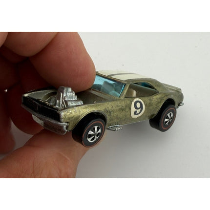 Hot Wheels Redline Heavy Chevy 1969 Hong Kong Olive Diecast Original Owner