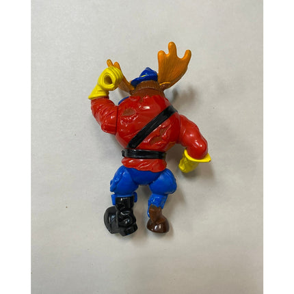 Vintage 1992 Teenage Mutant Ninja Turtles Monty Moose Figure Playmates TMNT