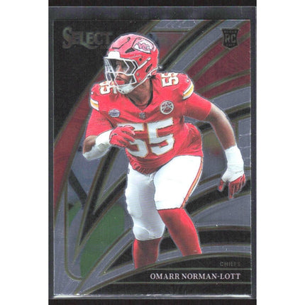 Omarr Norman-Lott 2025 Panini Select #208 Kansas City Chiefs