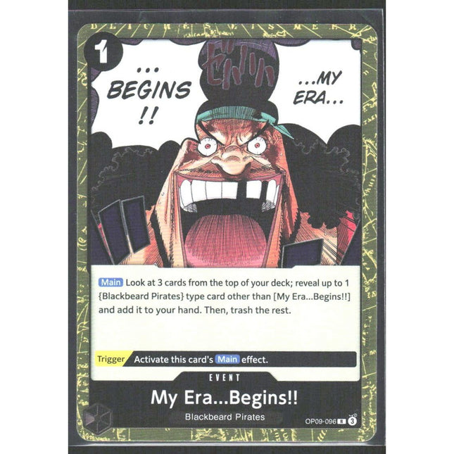 My Era...Begins!! (Reprint) Premium Booster -The Best- Vol. 2 #OP09-096 Rare