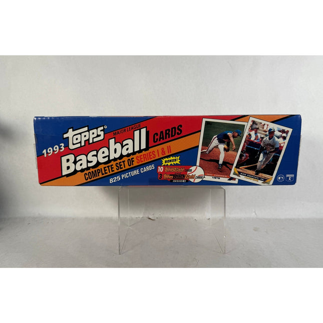 1993 Fleer Baseball Logo Stickers & Trading Cards Sealed Box Series 1 & 2