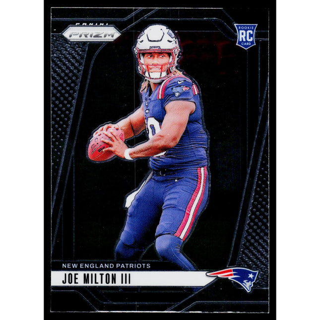 Joe Milton III 2024 Panini Prizm #354 RC New England Patriots