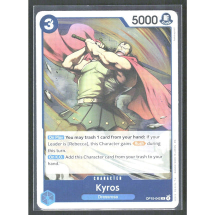 Kyros Adventure on Kami's Island #OP15-042 Rare
