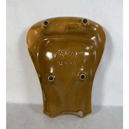 Vintage McCoy Pottery Brown Ashtray