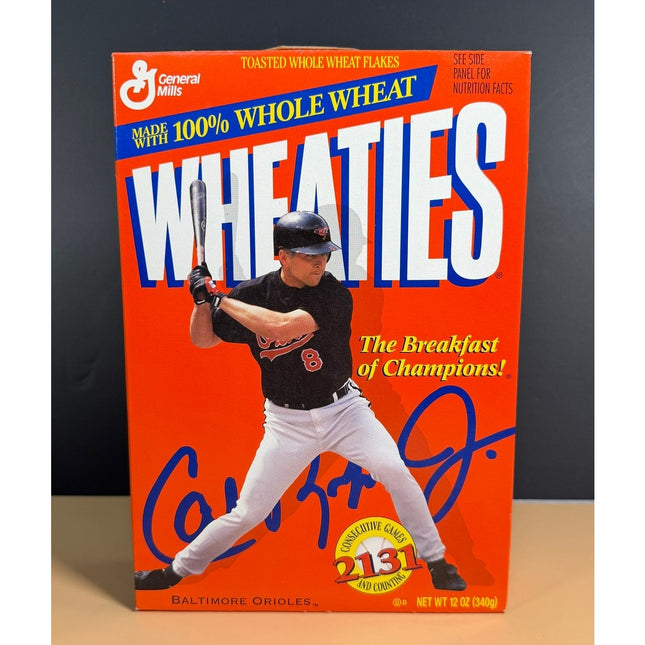1996 Wheaties Cal Ripken Jr. Unopened Cereal Box MLB Collectible