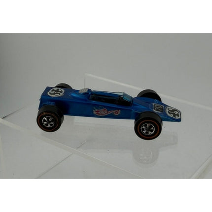 Hot Wheels Redline Lotus Turbine 1969 USA Blue Diecast Original Owner