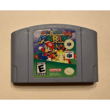 Super Mario 64 Nintendo 64 N64 Game Cartridge Mario Retro Video Game