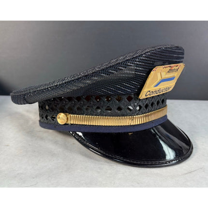 Amtrak Conductor Railroad Hat with Rain Cover