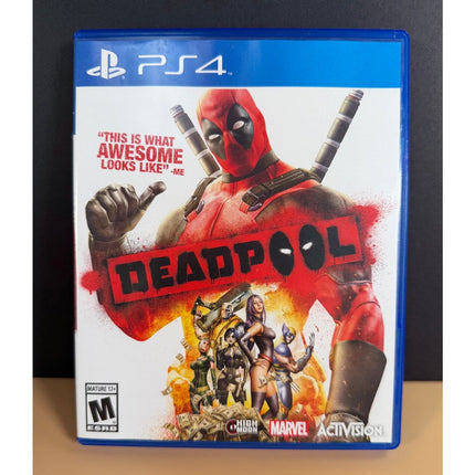 Deadpool PS4 Game Activision Marvel Action Adventure