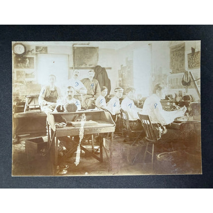 Late 1800s Newmanstown PA Ibach & Rader Cigar Factory Photos Set