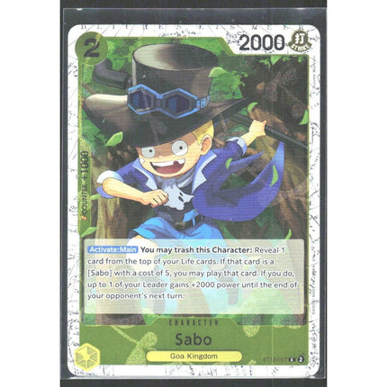 Sabo Premium Booster -The Best- Vol. 2 #ST13-007 Common