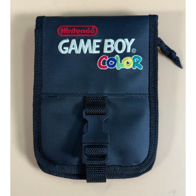 Vintage Official Nintendo Game Boy Color Soft Carry Travel Case Game Holder