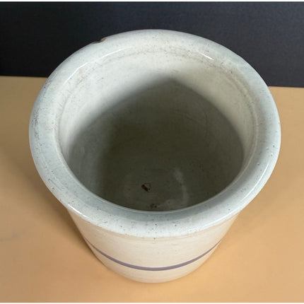 Wesson Oil Advertising 5" Stoneware Crock “For Making Good Things to Eat”