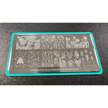 Maniology x Glitterfingersss BM-XL223 Nail Art Stamping Plate