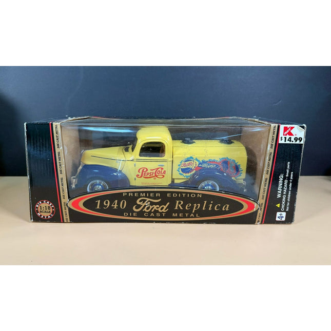 Golden Wheel 1940 Ford Pepsi-Cola Truck 1:18 Scale Diecast Replica OB