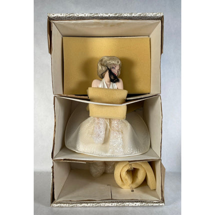 1991 Franklin Heirloom Marilyn Monroe Doll – “Seven Year Itch” 17" NIB