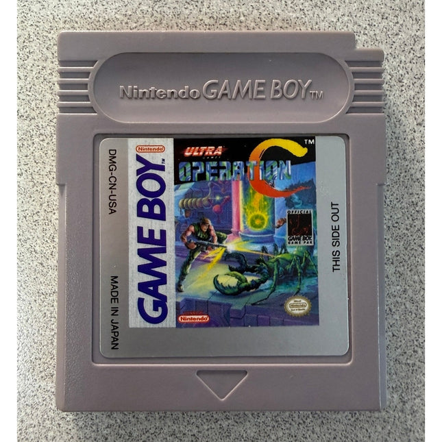 Nintendo Game Boy Ultra Operation Vintage Game Cartridge Retro Gaming
