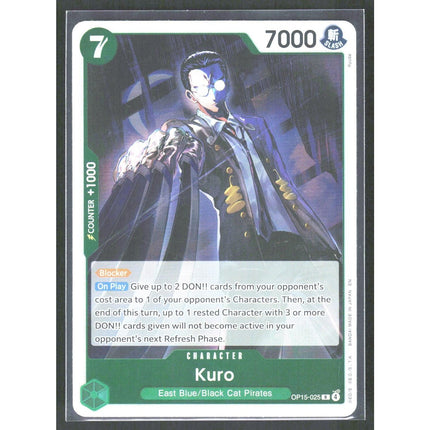 Kuro Adventure on Kami's Island #OP15-025 Rare