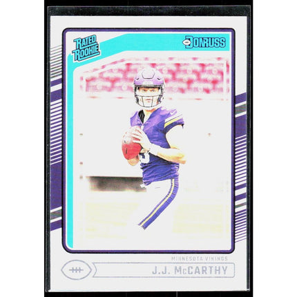 J.J. McCarthy 2024 Donruss #303 RC Minnesota Vikings