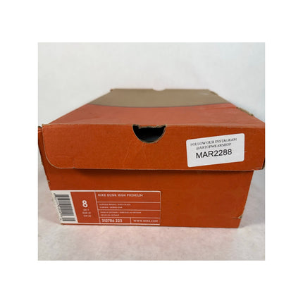 Nike SB Dunk High Premium "Woodgrain" Sneakers – Men’s 8 – 312786-223 – NIB