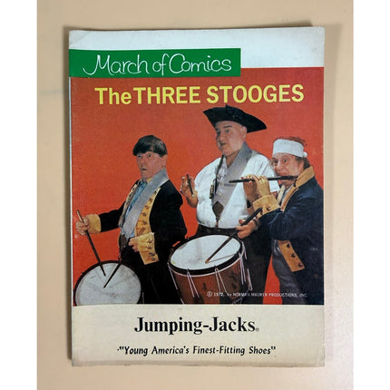 March of Comics #373 The Three Stooges Western Publishing Vintage Comic VG/F