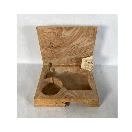 Michael Elkan Burle Birdseye Maple Wood Jewelry / Trinket Box