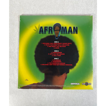 Afroman: The Good Times ETR212 x2 Cannabis Cloudy Green Vinyl Sealed 25th Anniv