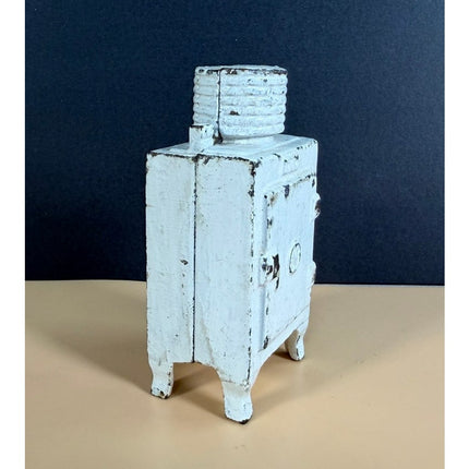 Hubley GE Refrigerator Ice Box Still Bank Cast Iron Vintage Advertising