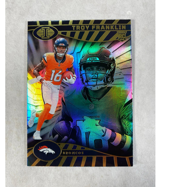 2024 Panini Illusions Troy Franklin RC #24 Denver Broncos