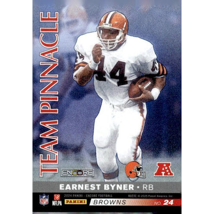 Earnest Byner / Eric Dickerson 2024 Panini Encore Team Pinnacle #24