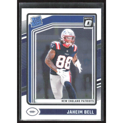 Jaheim Bell 2024 Donruss Optic #238 RC New England Patriots