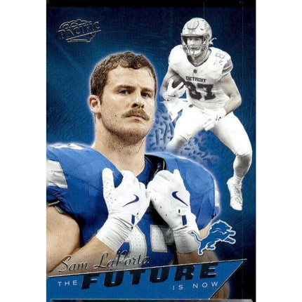 Sam LaPorta 2024 Panini Encore The Future is Now #17 Detroit Lions