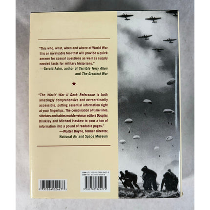 The World War II Desk Reference Hardcover Book