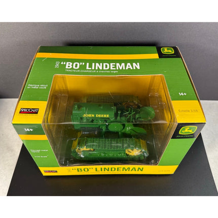 SpecCast John Deere “Bo” Lindeman Crawler Tractor 1:16 Diecast Model – NIB