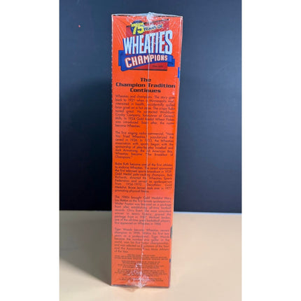 1999 Wheaties 75 Years of Champions Unopened Cereal Box Sealed in Plastic