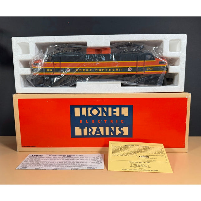 Lionel Great Northern Electric Engine 6-18302 O Gauge Train Locomotive NIB