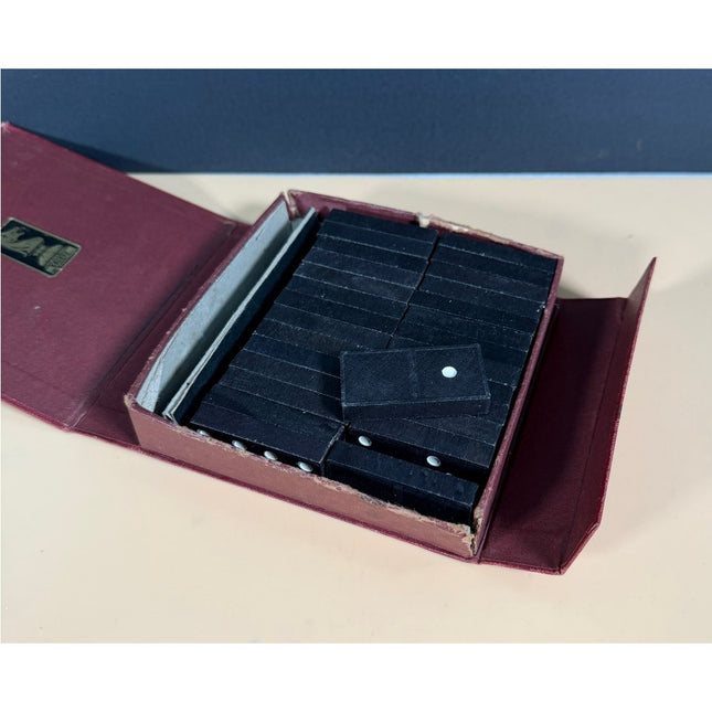 Vintage Drueke Dominoes Set Complete in Original Box
