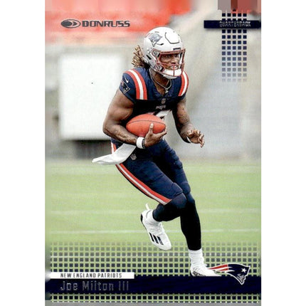 Joe Milton III 2024 Donruss Retro 2004 #35 New England Patriots
