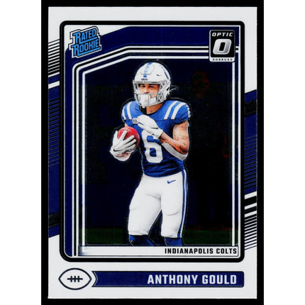 Anthony Gould 2024 Donruss Optic #205 RC,Rookie Indianapolis Colts
