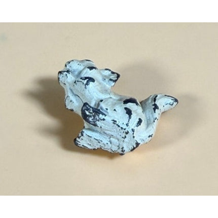 Vintage Hubley Cast Iron Squirrel Paperweight HTG Original Paint